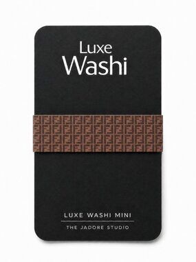 Fendi Washi Tape - Luxe Washi Mini